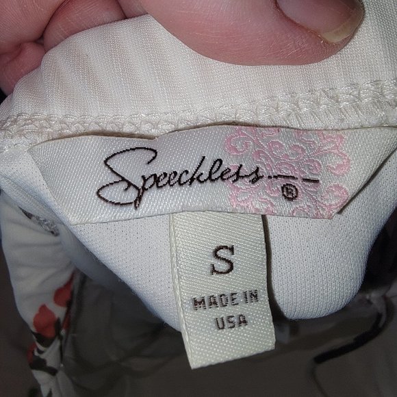 Speechless Party Dress Size small wedding dance prom Floral Like New - Picture 5 of 5